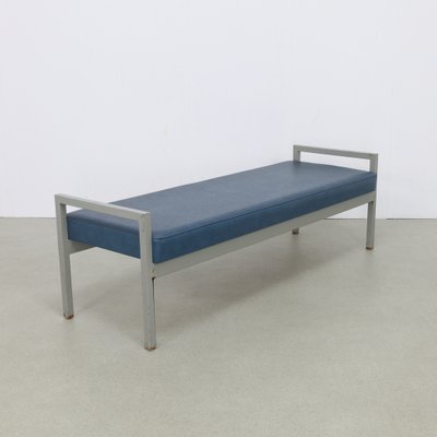 Dutch Industrial Bench with Metal Frame, 1960s-RZV-2021602