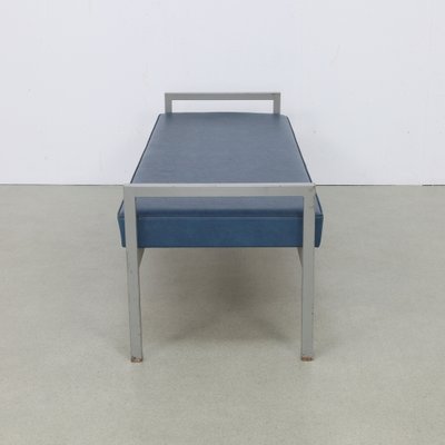 Dutch Industrial Bench with Metal Frame, 1960s-RZV-2021602