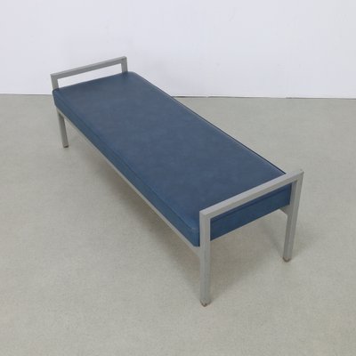 Dutch Industrial Bench with Metal Frame, 1960s-RZV-2021602