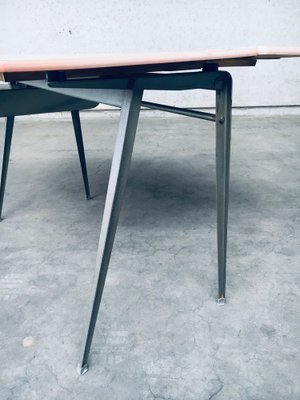 Dutch Industrial Desk attributed to Wim Rietveld for Ahrend De Cirkel, Netherlands, 1950s-RQV-1707085