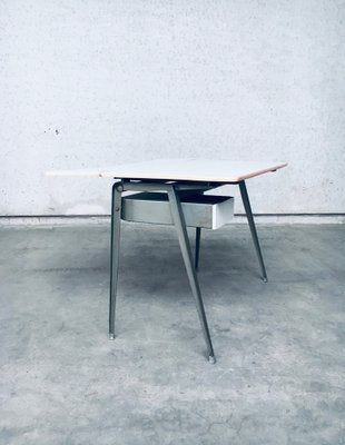 Dutch Industrial Desk attributed to Wim Rietveld for Ahrend De Cirkel, Netherlands, 1950s-RQV-1707085