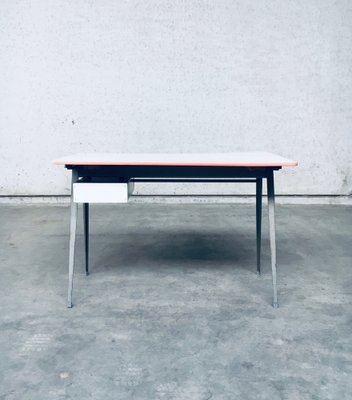 Dutch Industrial Desk attributed to Wim Rietveld for Ahrend De Cirkel, Netherlands, 1950s-RQV-1707085