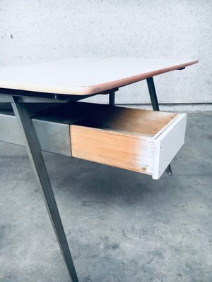 Dutch Industrial Desk attributed to Wim Rietveld for Ahrend De Cirkel, Netherlands, 1950s-RQV-1707085