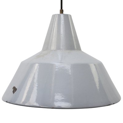 Dutch Industrial Enamel Factory Pendant Light from Philips-BLS-1327735