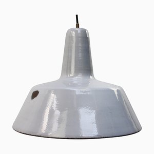 Dutch Industrial Enamel Factory Pendant Light from Philips-BLS-1700613