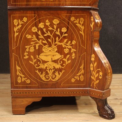 Dutch Inlaid Wood Secretary, 1960s-RP-1804051