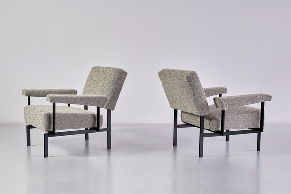 Dutch Japan Series FM07 Armchairs by Cees Braakman for Pastoe, 1950s, Set of 2-FMT-1452758