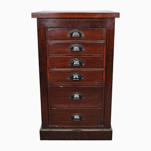 Dutch Mahogany Apothecary Cabinet, 1930s-XO-1168402