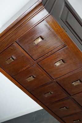 Dutch Mahogany Bank of Drawers, 1930s-XO-1179536