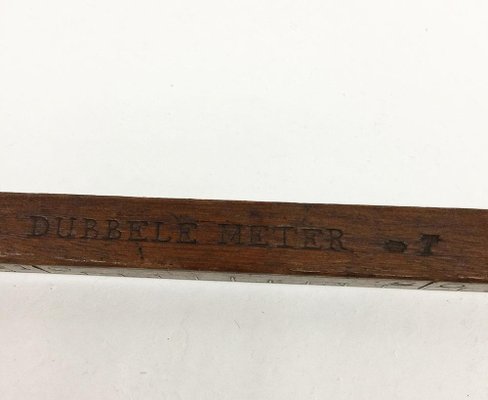 Dutch Mahogany Double Meter Measures Bar from Sande-Beskens, 1894-UCH-1224932