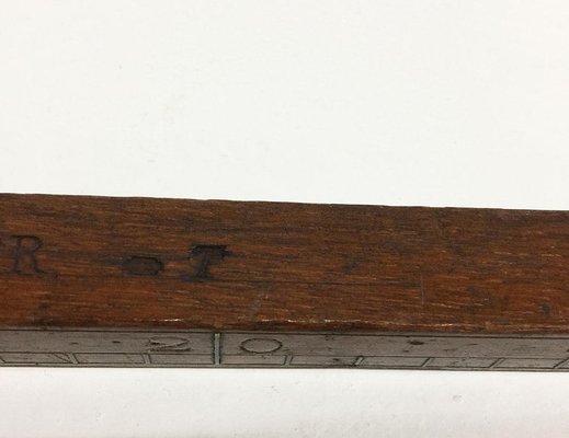 Dutch Mahogany Double Meter Measures Bar from Sande-Beskens, 1894-UCH-1224932