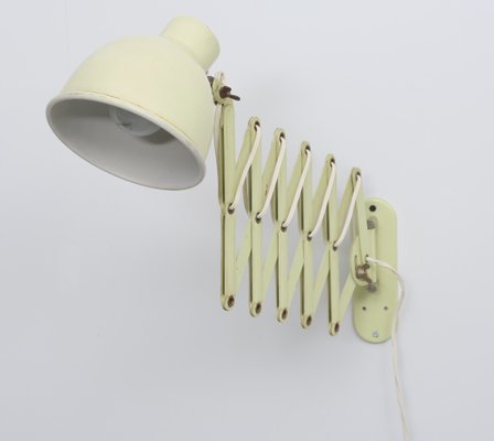 Dutch Metal Scissor Wall Lamp, 1950s-GCG-1170542