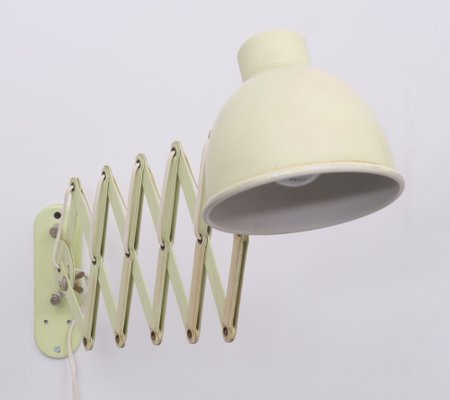 Dutch Metal Scissor Wall Lamp, 1950s-GCG-1170542