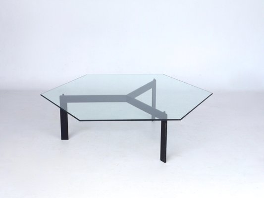 Dutch Minimalist Hexagonal Coffee Table, 1960s-MB-1016651