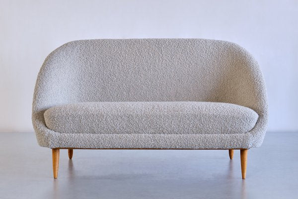 Dutch Model 115 Sofa in Dedar Bouclé and Bech by Theo Ruth for Artifort, 1958-FMT-1373028