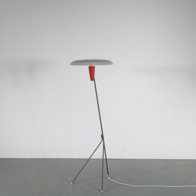 Dutch Model NX38 Floor Lamp by Louis C. Kalff for Philips, 1950s-GG-623434