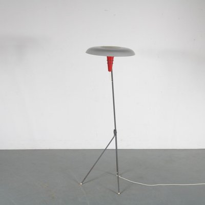 Dutch Model NX38 Floor Lamp by Louis C. Kalff for Philips, 1950s-GG-623434