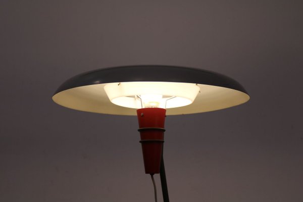 Dutch Model NX38 Floor Lamp by Louis C. Kalff for Philips, 1950s-GG-623434