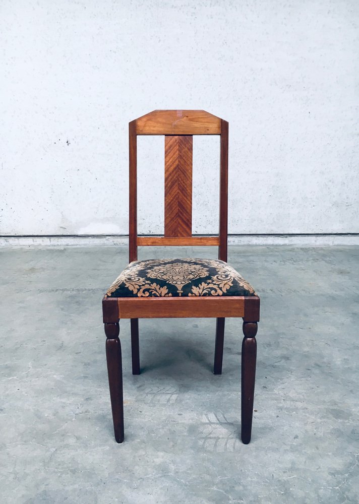 Dutch Modern Haagsche School Dining Chair, Netherlands, 1930s