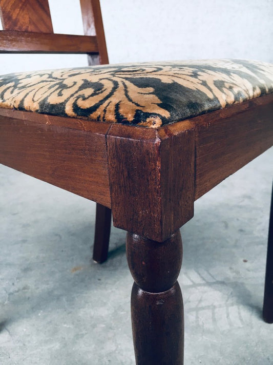 Dutch Modern Haagsche School Dining Chair, Netherlands, 1930s