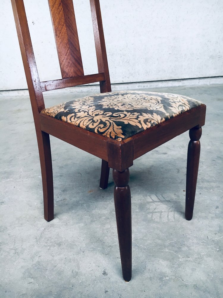 Dutch Modern Haagsche School Dining Chair, Netherlands, 1930s