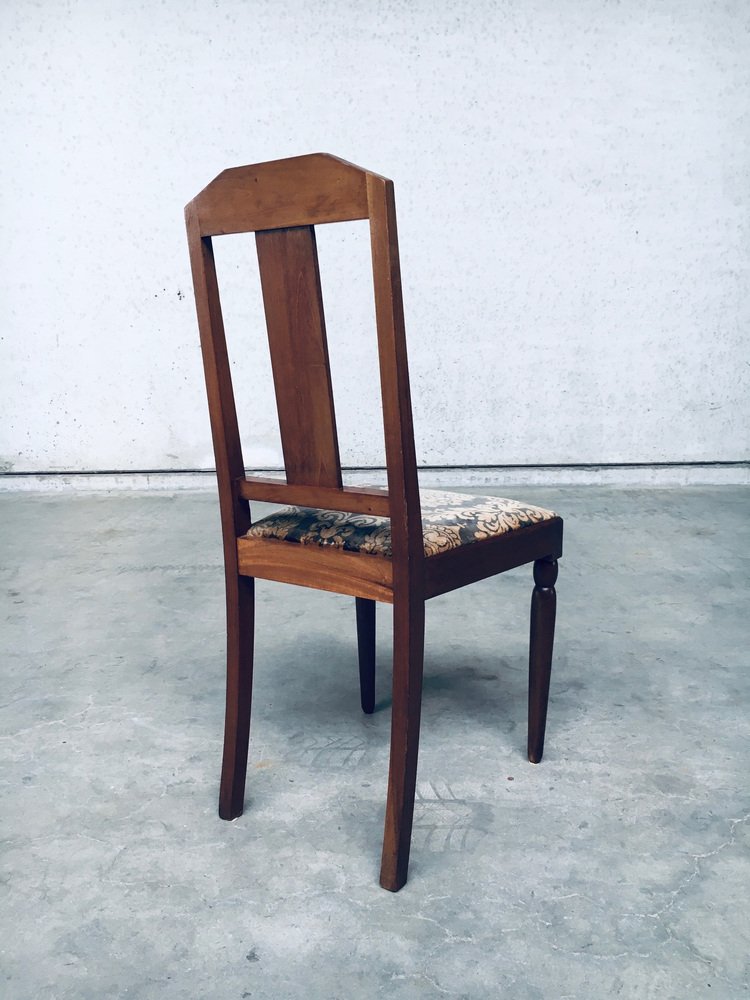 Dutch Modern Haagsche School Dining Chair, Netherlands, 1930s