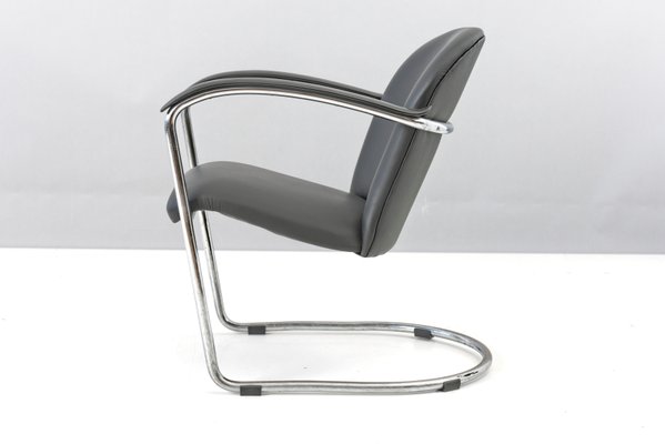 Dutch Nr. 414 Cantilever Armchair by Willem Hendrik Gispen for Gispen, 1930s-LOB-673658