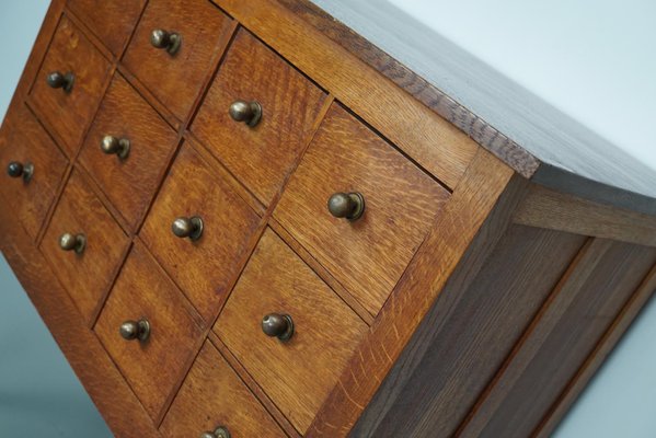 Dutch Oak Apothecary Cabinet, 1930s-XO-1818845