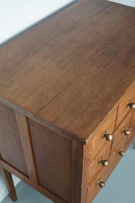 Dutch Oak Apothecary Cabinet, 1930s-XO-1818845