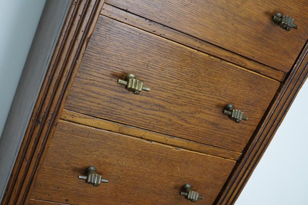 Dutch Oak Apothecary Cabinet, Mid-20th Century-XO-858924