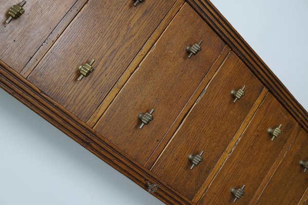 Dutch Oak Apothecary Cabinet, Mid-20th Century-XO-858924