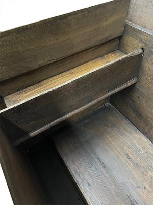 Dutch Oak Blanket Chest with Intarsia Pigeon Pattern, 1890-UCH-1819731