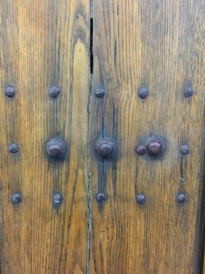 Dutch Oak Door from Church, the Haque-UCH-1224817