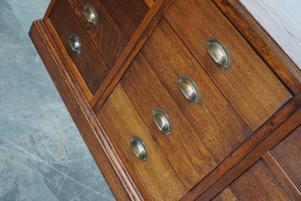 Dutch Oak Filing Cabinet, 1930s-XO-1420119