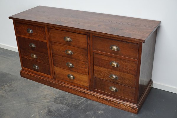 Dutch Oak Filing Cabinet, 1930s-XO-1420119