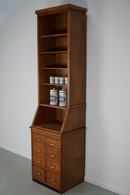 Dutch Oak Grocery Store / Apothecary Shop Cabinet, 1920s-XO-1725819