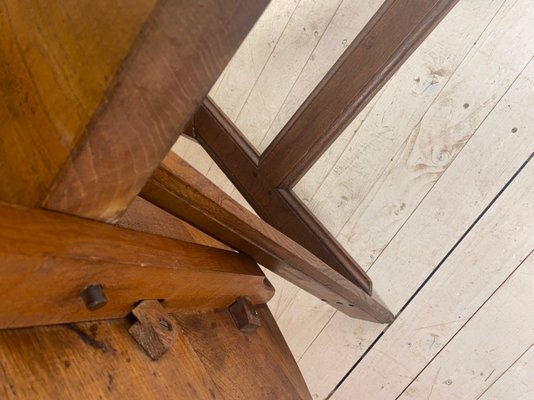 Dutch Oak Tilt Top Table, 19th Century-WZZ-1017103