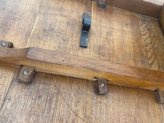 Dutch Oak Tilt Top Table, 19th Century-WZZ-1017103