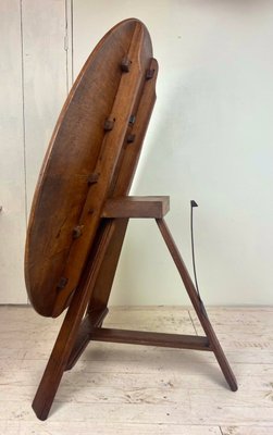 Dutch Oak Tilt Top Table, 19th Century-WZZ-1017103