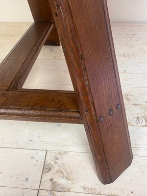 Dutch Oak Tilt Top Table, 19th Century-WZZ-1017103