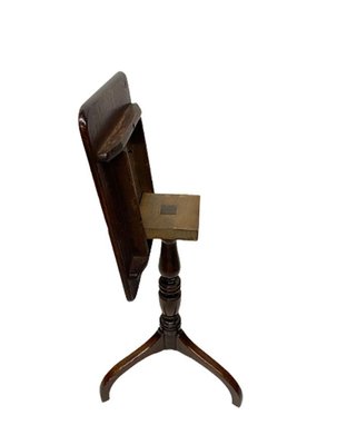 Dutch Oak Tripod Tilt Top Table, 1840s-UCH-1308884