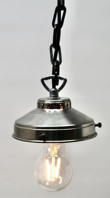 Dutch Pendant Lamp with Opaline Shade, 1930s-MJY-1148774