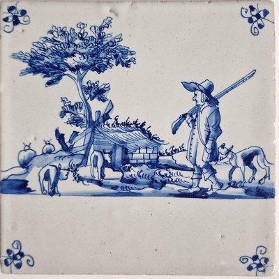 Dutch Perfect Scenery Tile from Delft, 1675-BXK-2026778