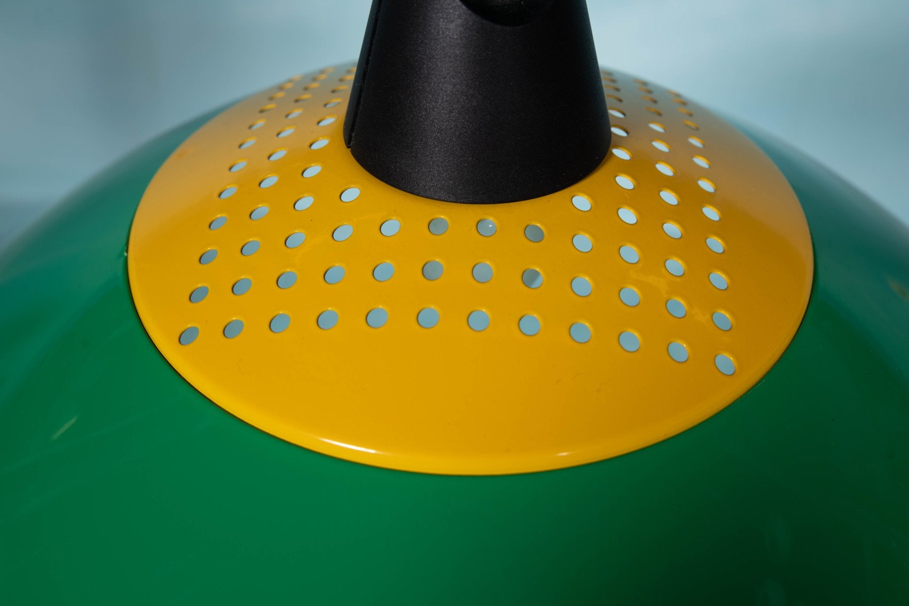 Dutch Postmodern Hanging Lamp in Bright Colors, 1980s