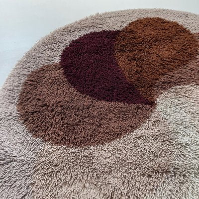 Dutch Psychedelic Rya Rug in Panton Style from Desso-QZ-1276530