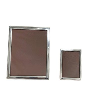 Dutch Rectangular Silver Picture Frames, Set of 2-UCH-1224277