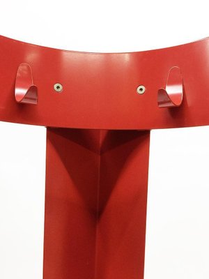 Dutch Red Coat Rack by Michiel Van Der Kley for Van Esch-UCH-1224799