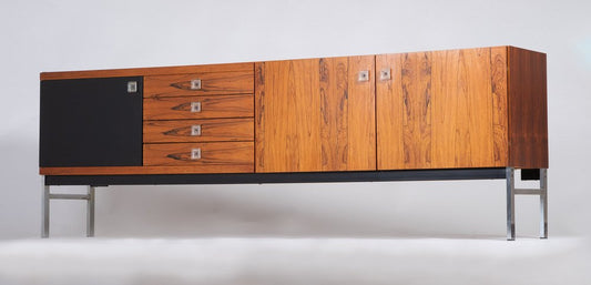 Dutch Rosewood Sideboard by Fristho Franeker, 1960s