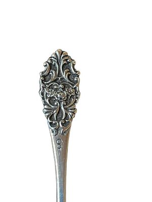 Dutch Silver and Crystal Spoon Vase with Twelve Spoons, 1910, Set of 13-UCH-1743418