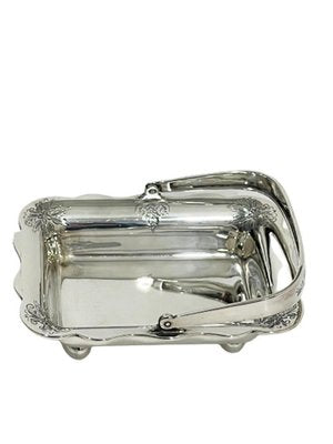 Dutch Silver Bonbon Basket by DJ Aubert & Zn-UCH-1224276